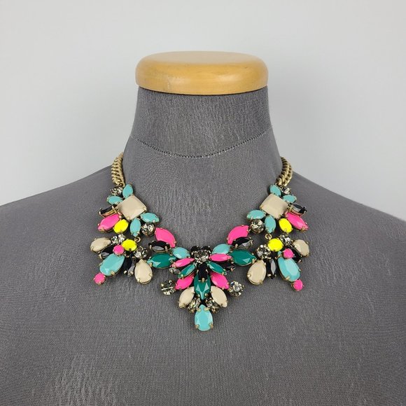 J. Crew Jewelry - J. Crew Bright Statement Necklace